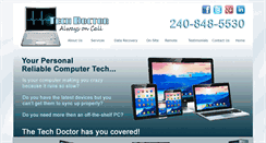 Desktop Screenshot of calltechdoctor.com